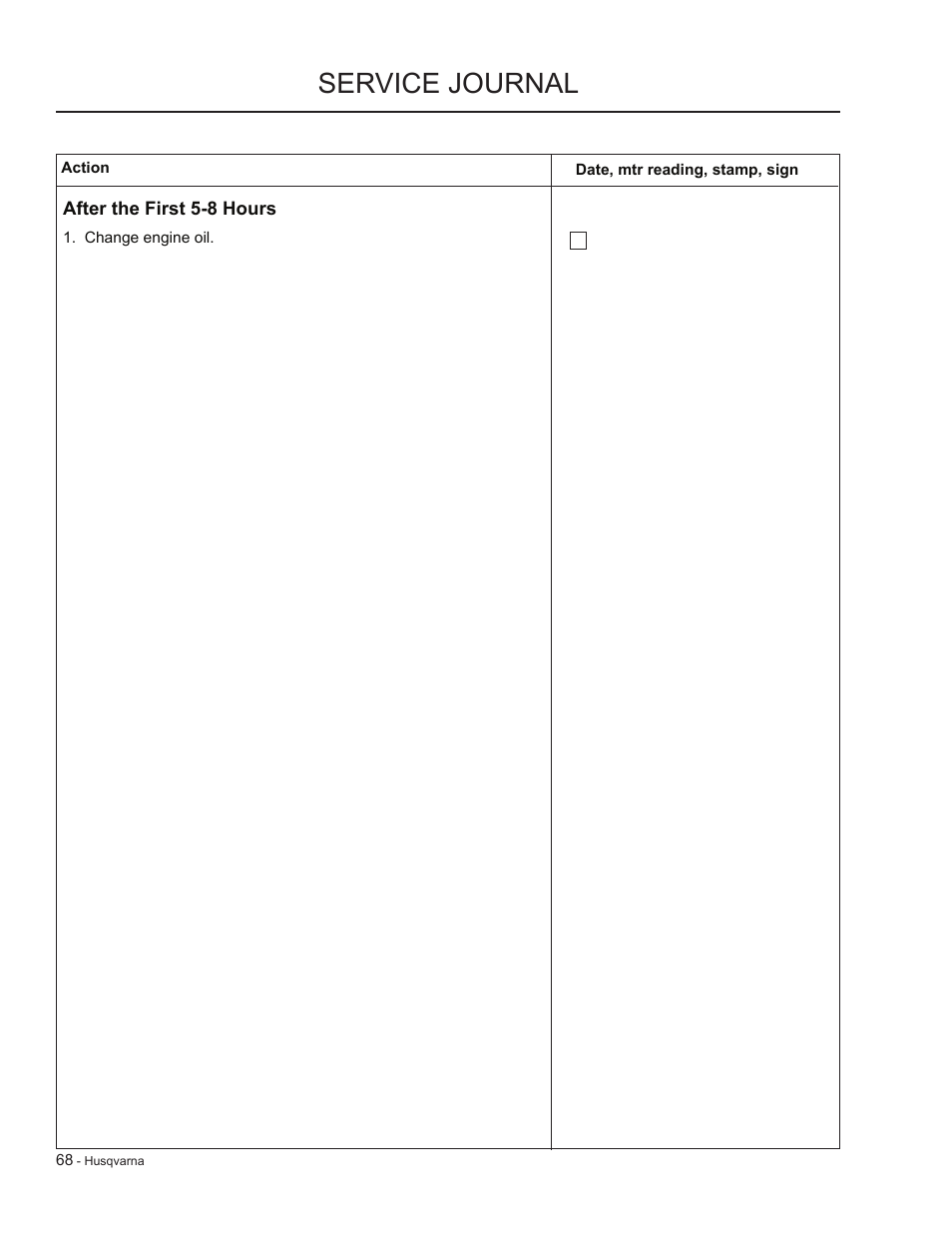 Service journal | HTC LZC5227 / 965879701 User Manual | Page 68 / 76