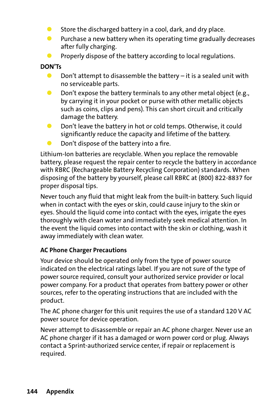 HTC Dash User Manual | Page 150 / 158