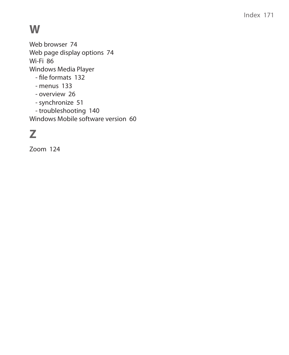 HTC S621 User Manual | Page 171 / 172