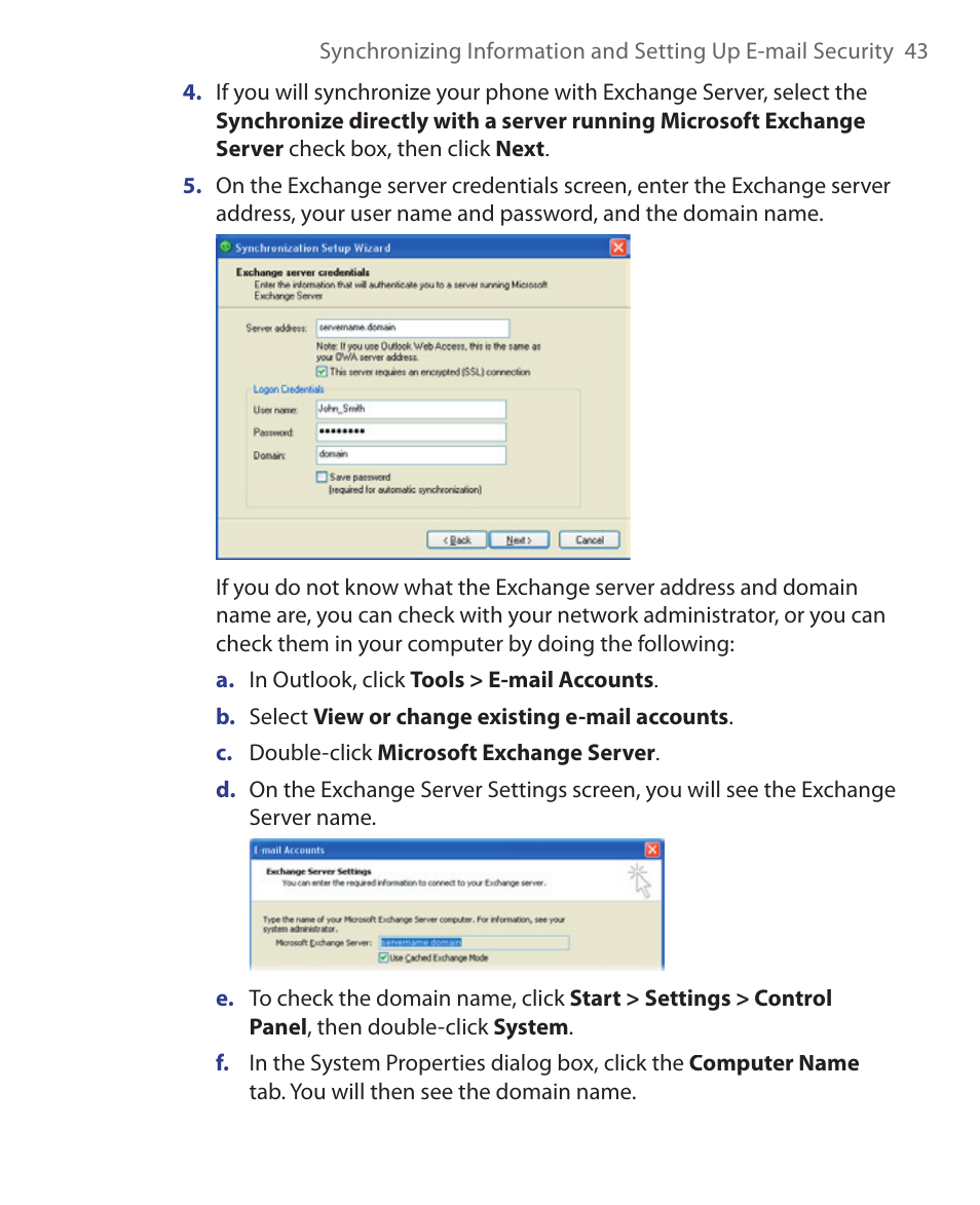 HTC S621 User Manual | Page 43 / 172