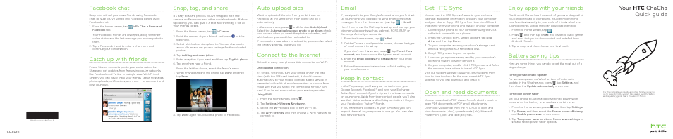 HTC 91H0XXXX-XXM User Manual | 2 pages
