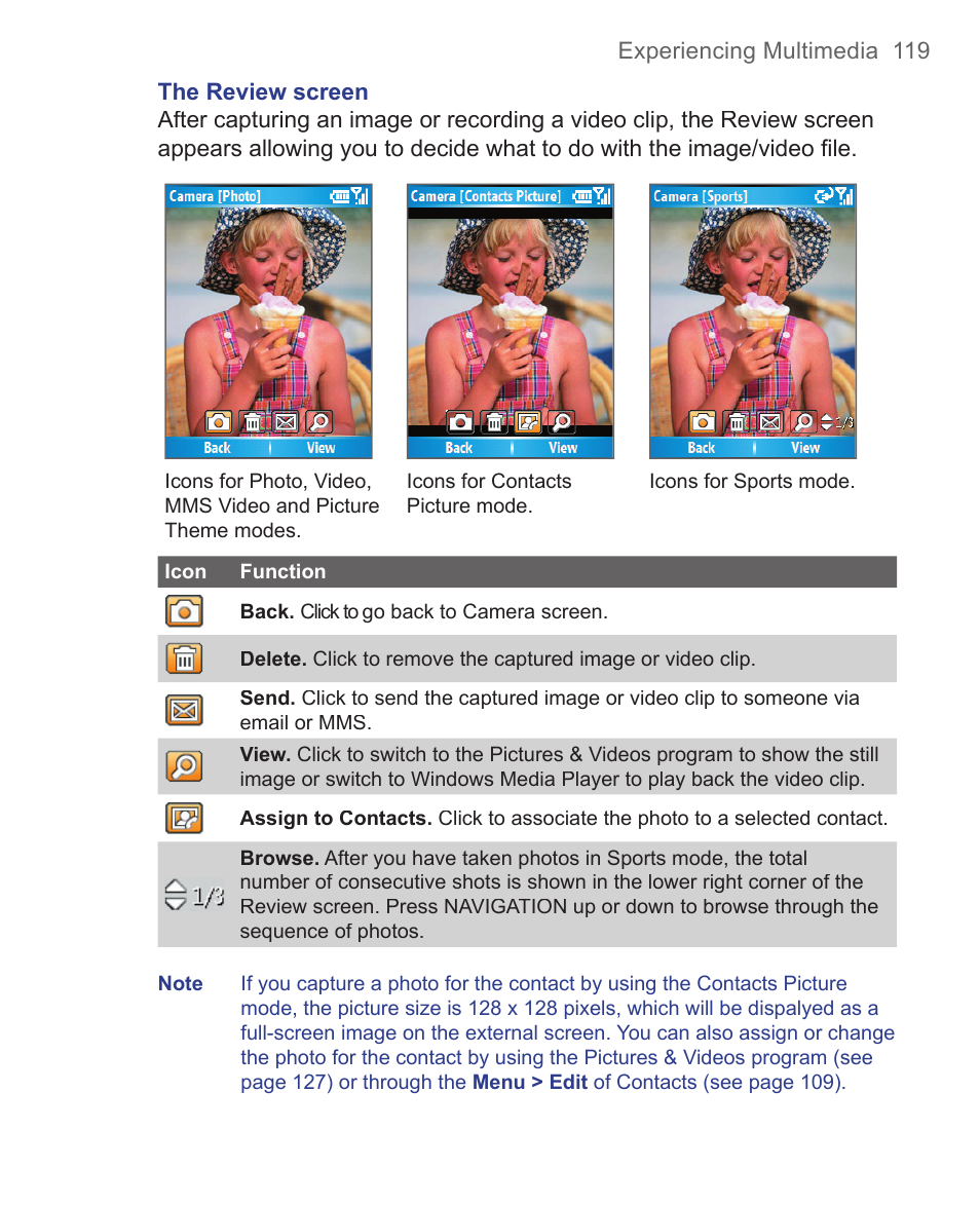 HTC 3125 User Manual | Page 119 / 169