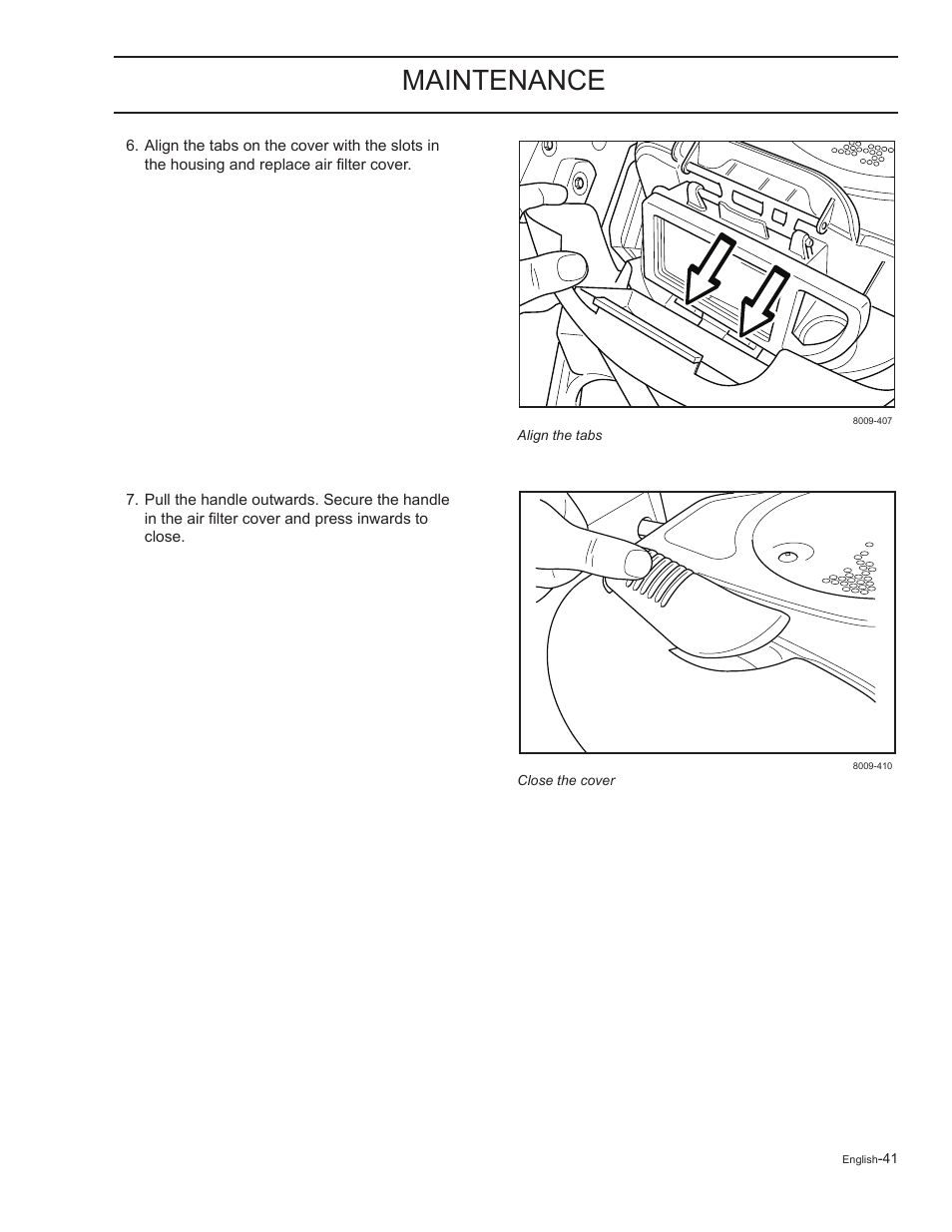 Maintenance | HTC Z5426 User Manual | Page 41 / 76