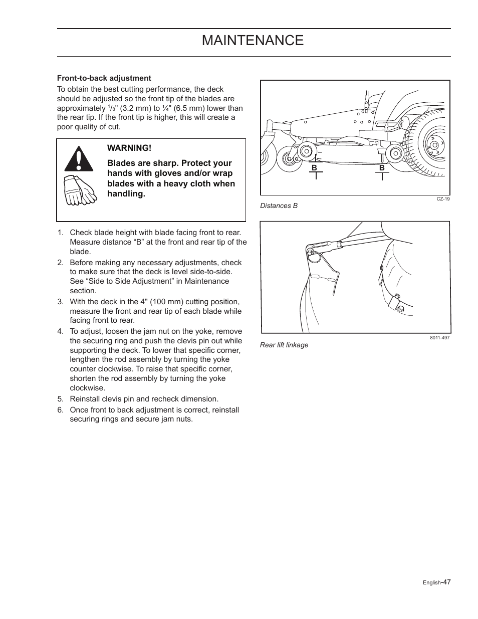 Maintenance | HTC Z5426 User Manual | Page 47 / 76