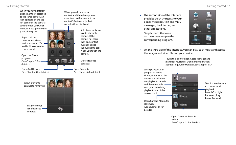 HTC Touch HS S00 User Manual | Page 20 / 135