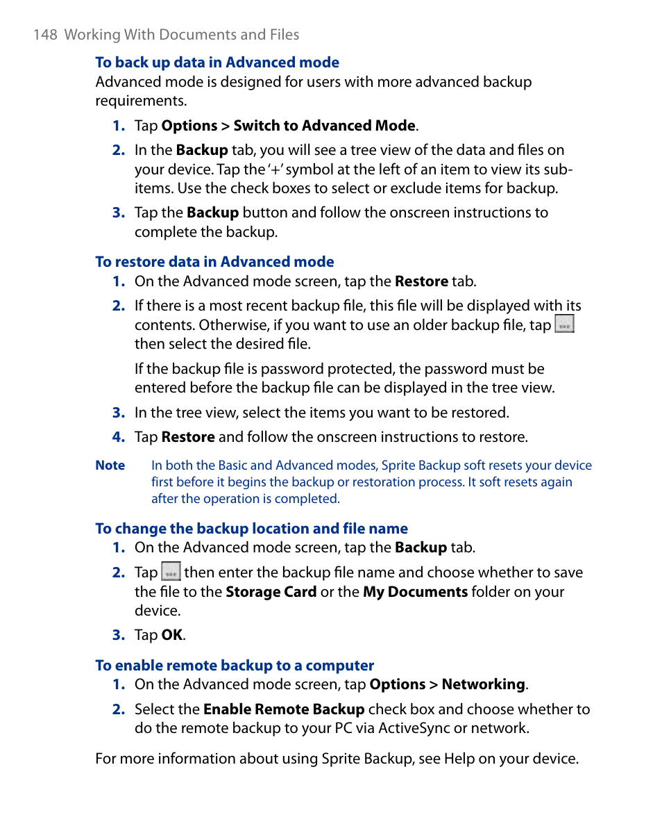 HTC Touch HS S00 User Manual | Page 84 / 135