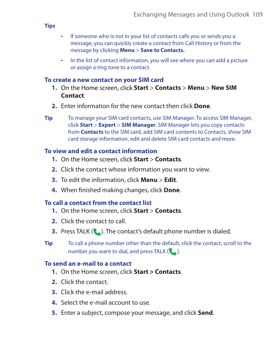 HTC EMC220 User Manual | Page 109 / 172