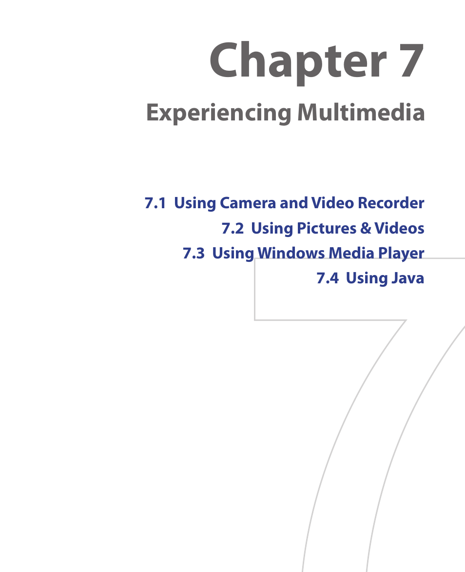 Chapter 7 | HTC EMC220 User Manual | Page 117 / 172