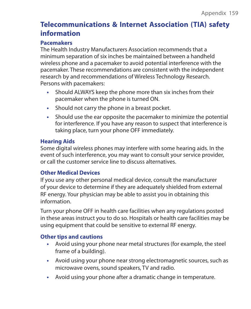 HTC EMC220 User Manual | Page 159 / 172