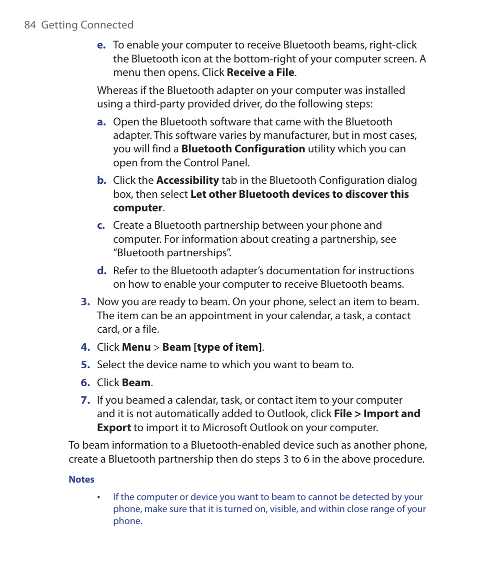 HTC EMC220 User Manual | Page 84 / 172