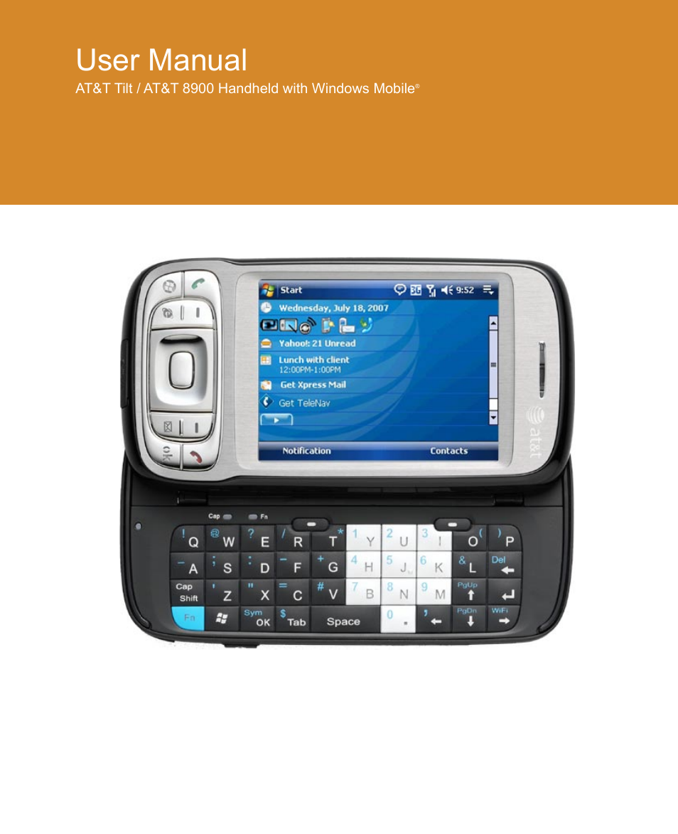 HTC Tilt 8900 User Manual | 240 pages