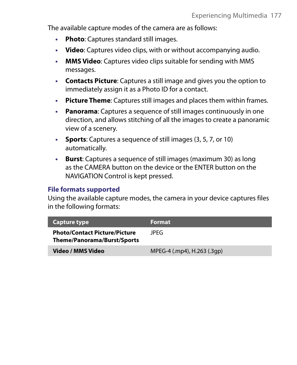 HTC Tilt 8900 User Manual | Page 177 / 240