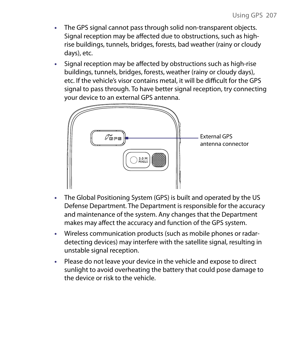 HTC Tilt 8900 User Manual | Page 207 / 240