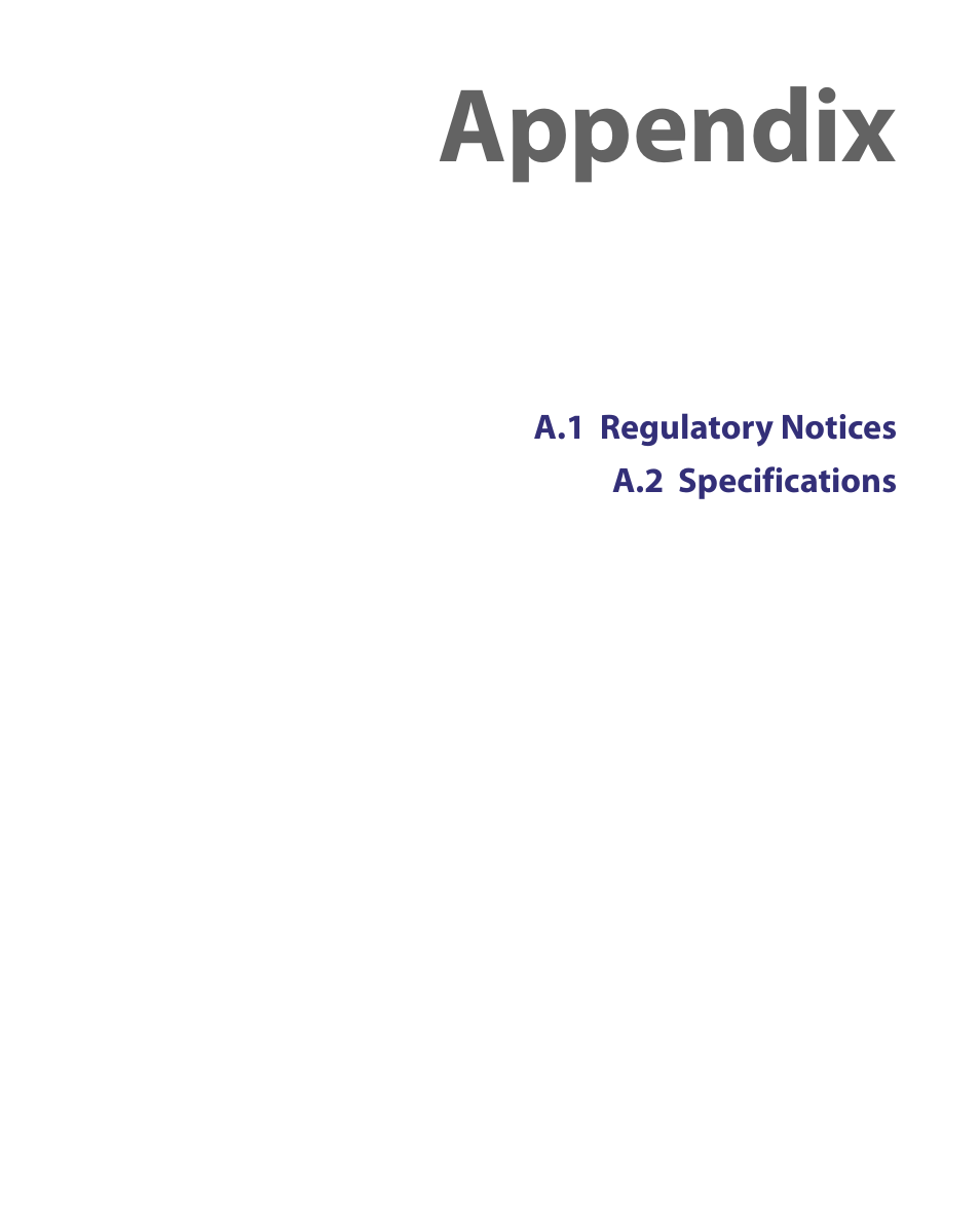 Appendix | HTC Tilt 8900 User Manual | Page 225 / 240