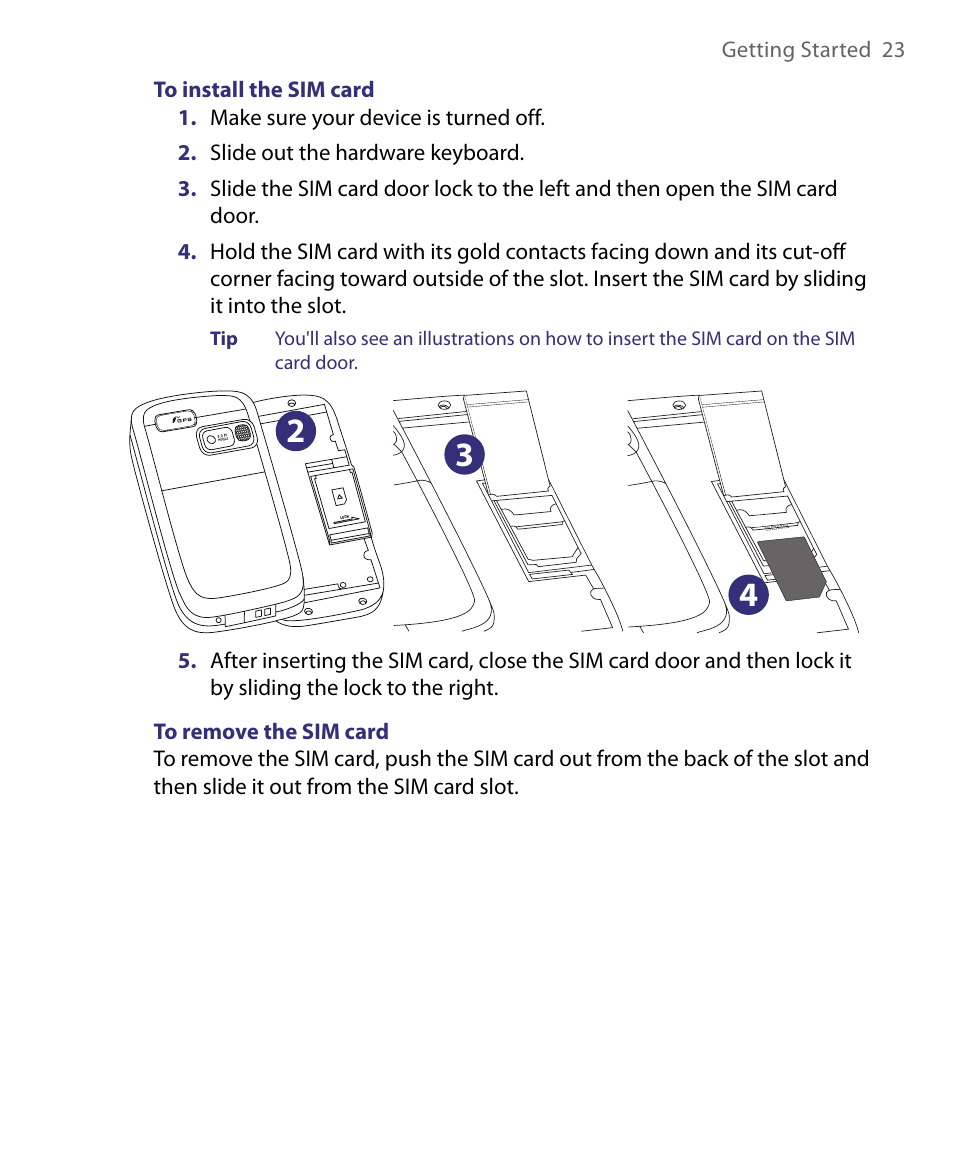 HTC Tilt 8900 User Manual | Page 23 / 240