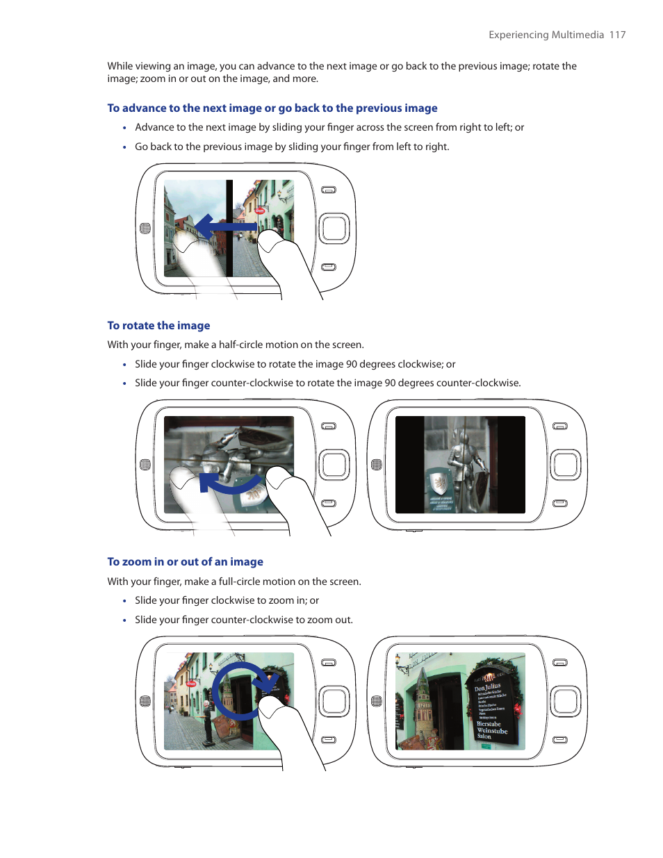HTC Touch by HTC VOGU100 User Manual | Page 117 / 150