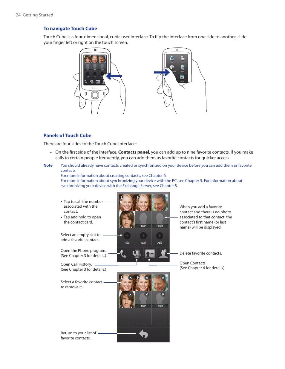 HTC Touch by HTC VOGU100 User Manual | Page 24 / 150