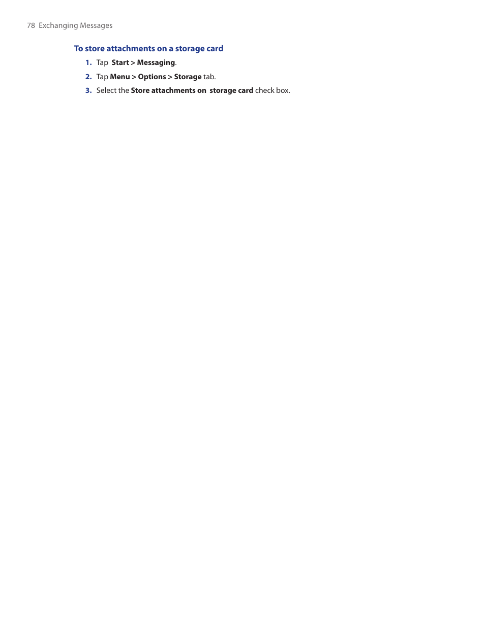 HTC Touch by HTC VOGU100 User Manual | Page 78 / 150