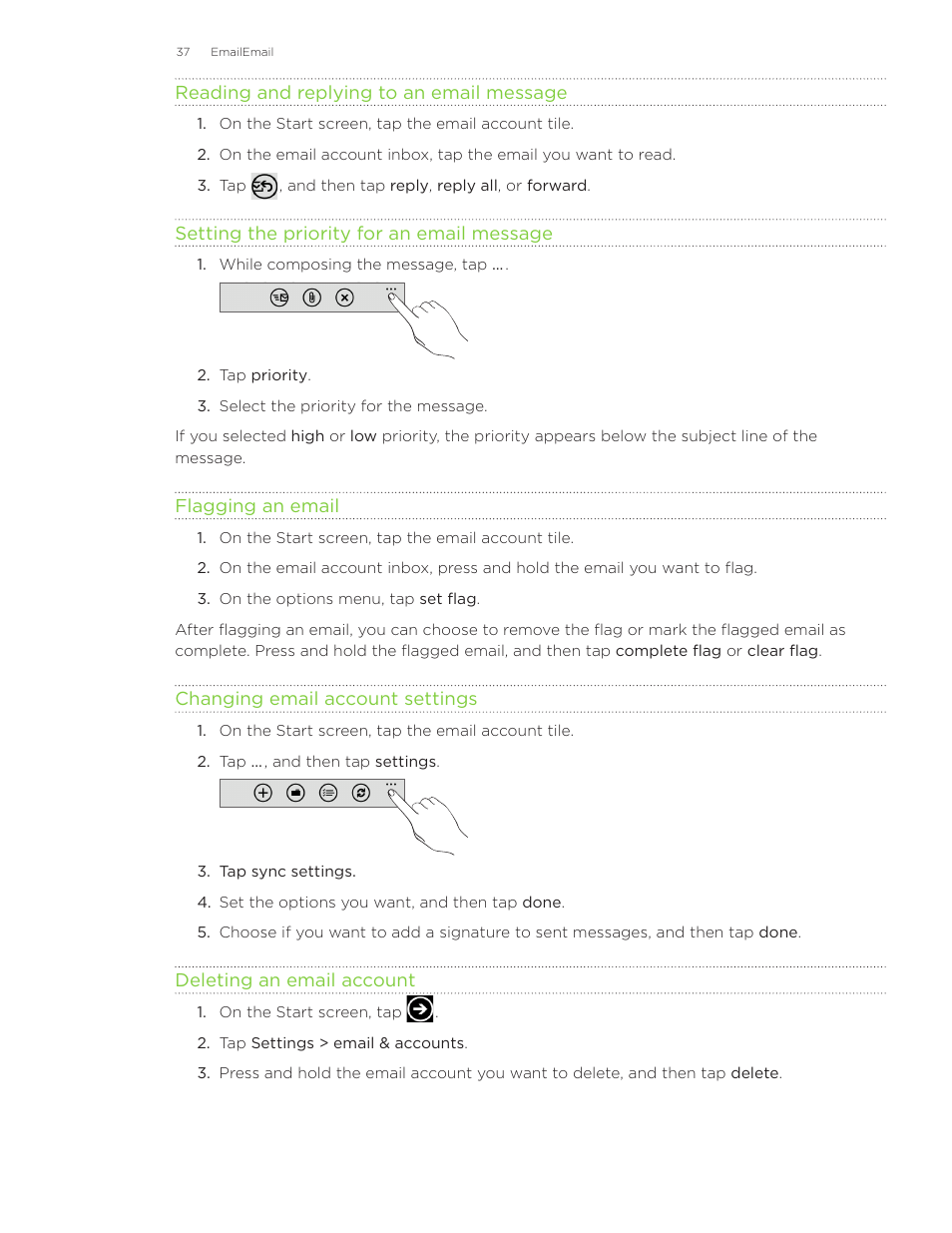 HTC Surround User Manual | Page 37 / 79
