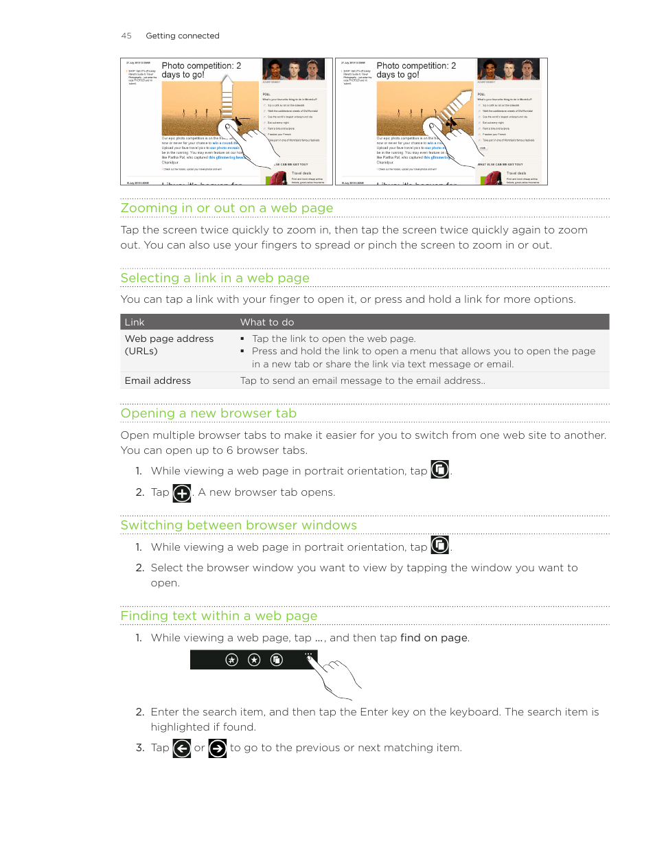 HTC Surround User Manual | Page 45 / 79