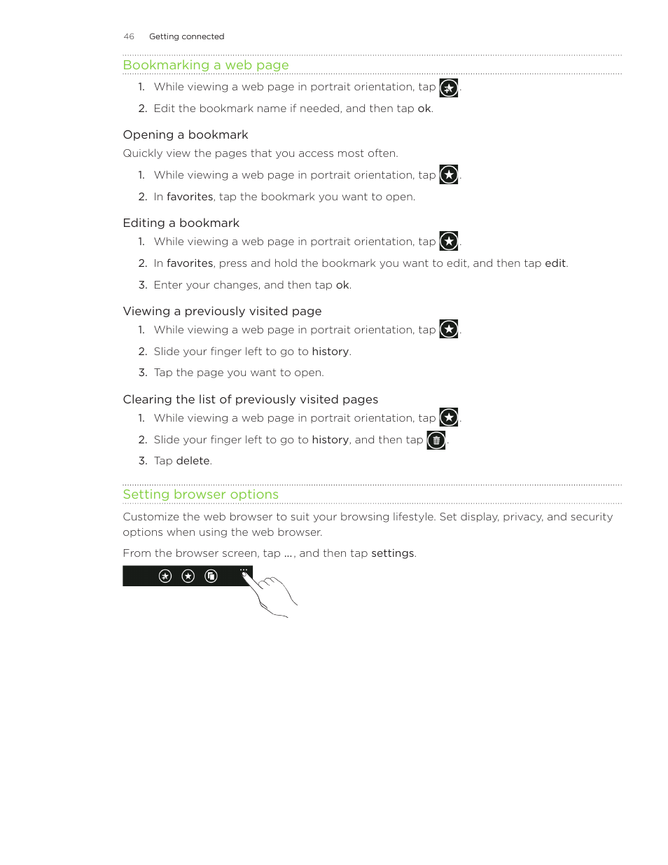 HTC Surround User Manual | Page 46 / 79