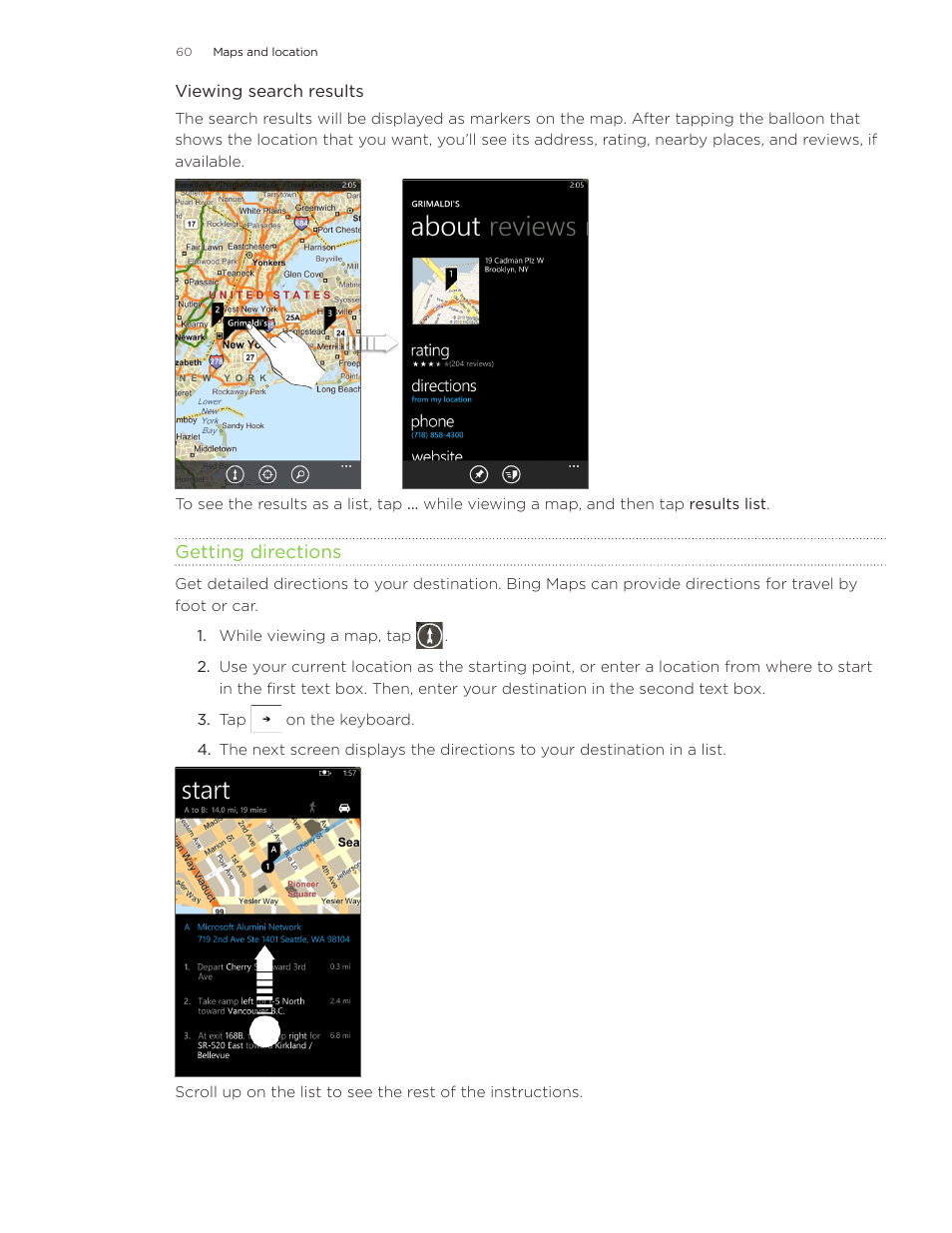 HTC Surround User Manual | Page 60 / 79