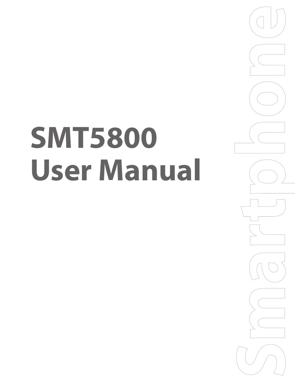 HTC SMT5800 User Manual | 116 pages