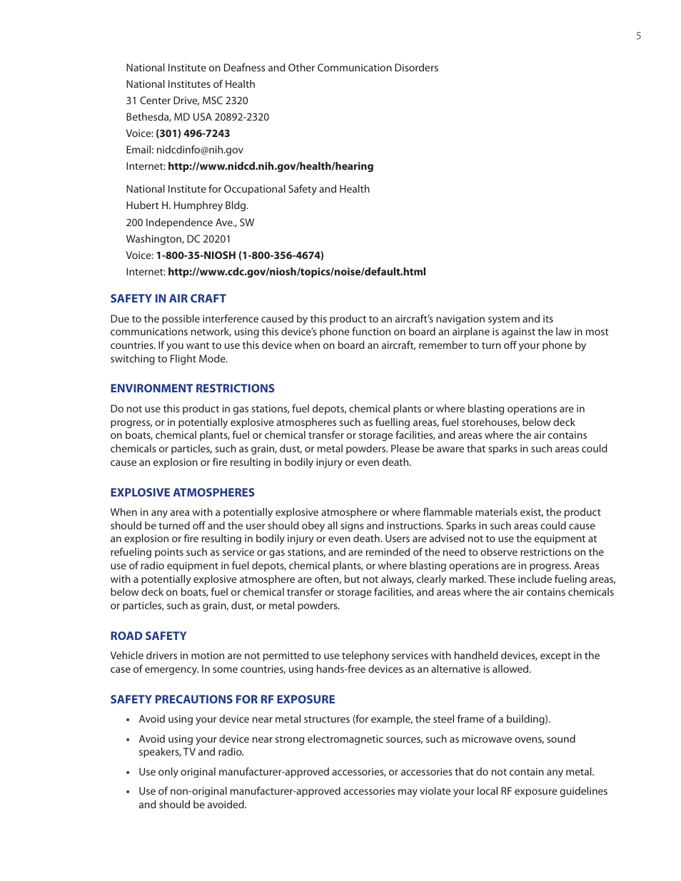 HTC SMT5800 User Manual | Page 5 / 116