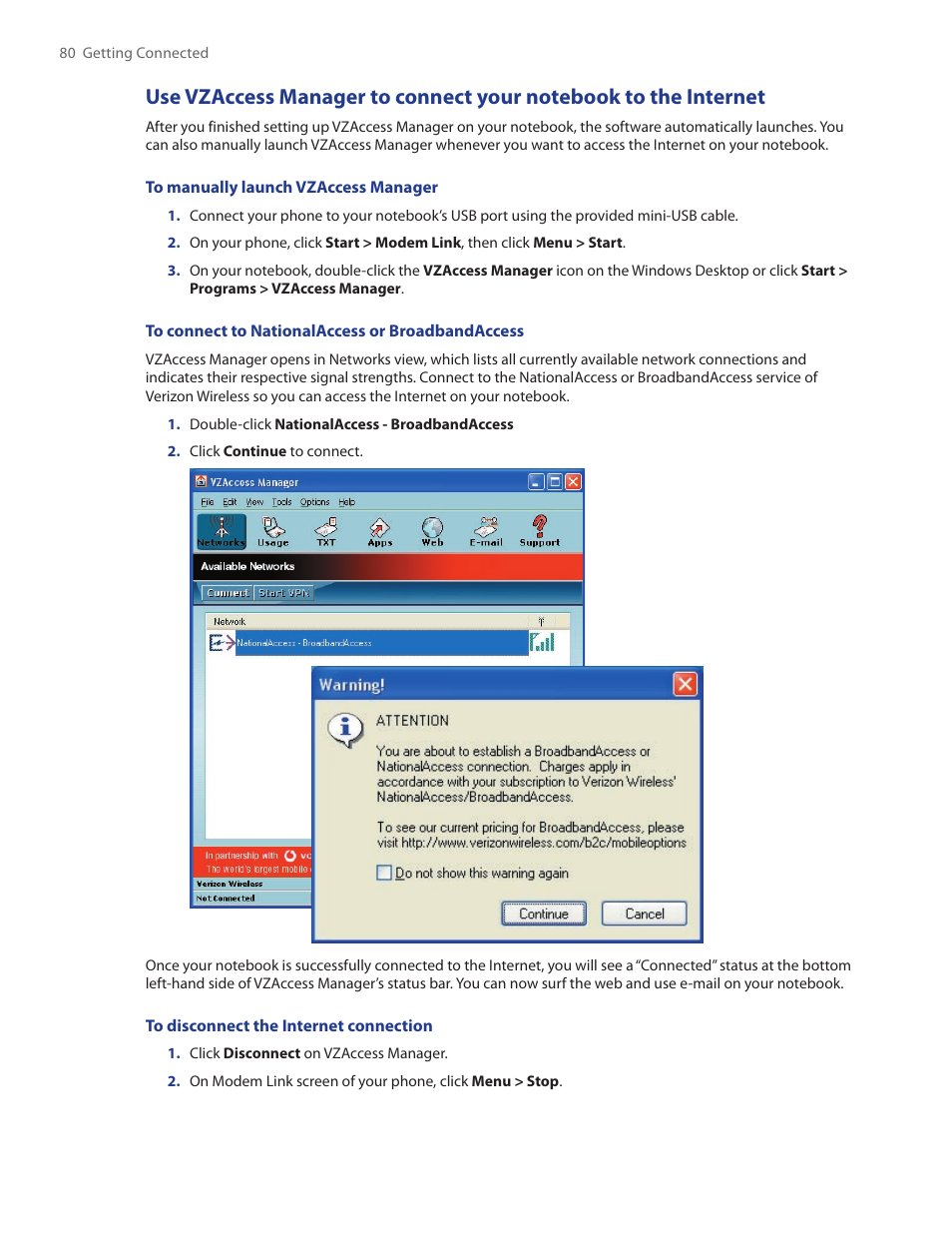 HTC SMT5800 User Manual | Page 80 / 116