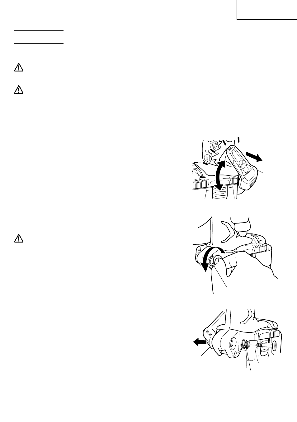 Operation, Warning | HTC DS18DMR User Manual | Page 21 / 92