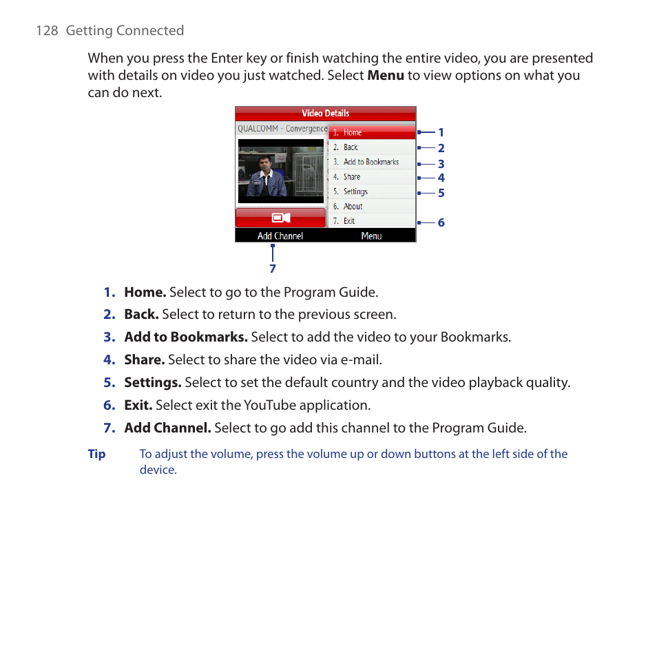 HTC Dash 3G HS S200 User Manual | Page 128 / 192