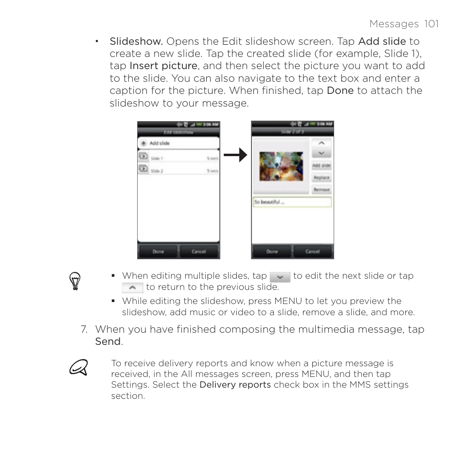 HTC DROID Incredible User Manual | Page 101 / 308