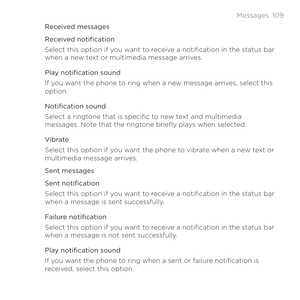 HTC DROID Incredible User Manual | Page 109 / 308