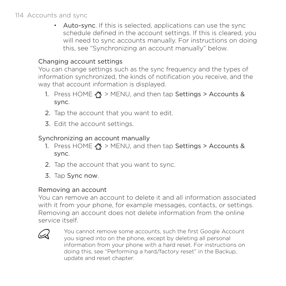 HTC DROID Incredible User Manual | Page 114 / 308