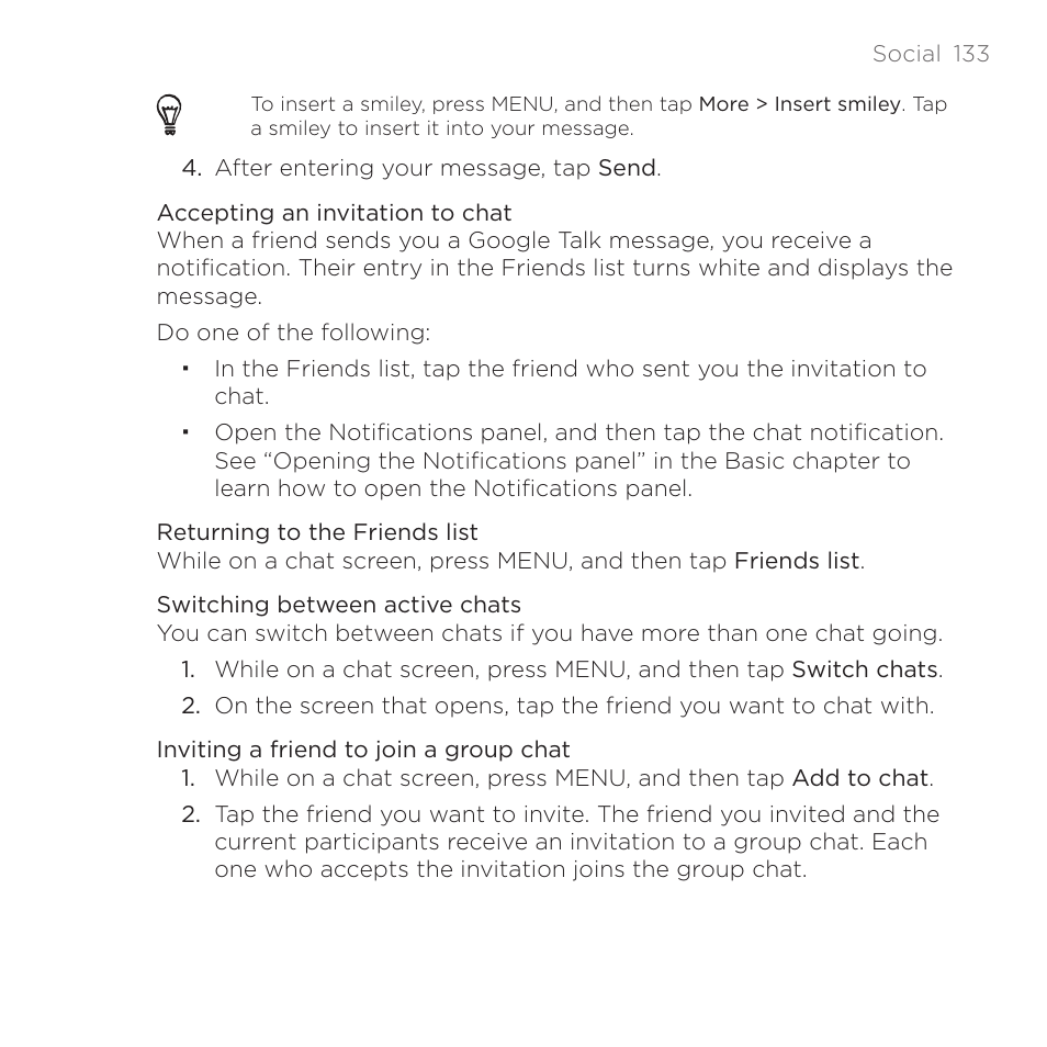 HTC DROID Incredible User Manual | Page 133 / 308