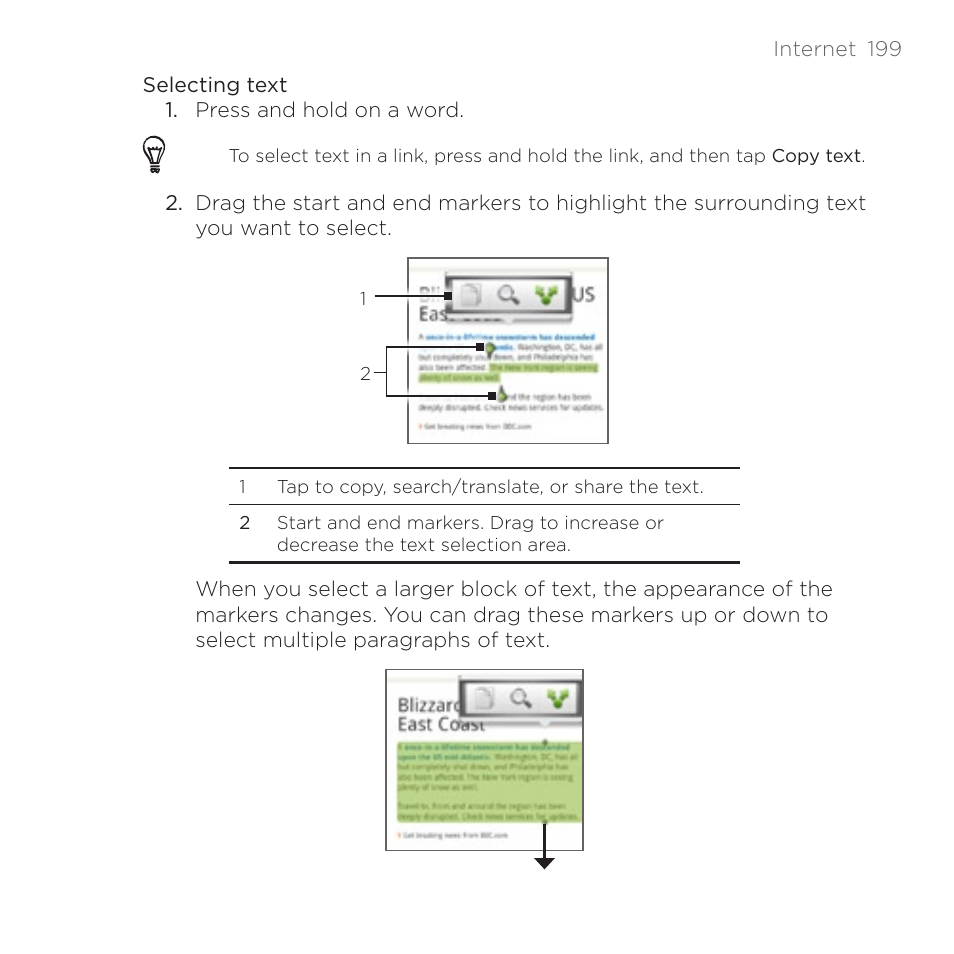 HTC DROID Incredible User Manual | Page 199 / 308