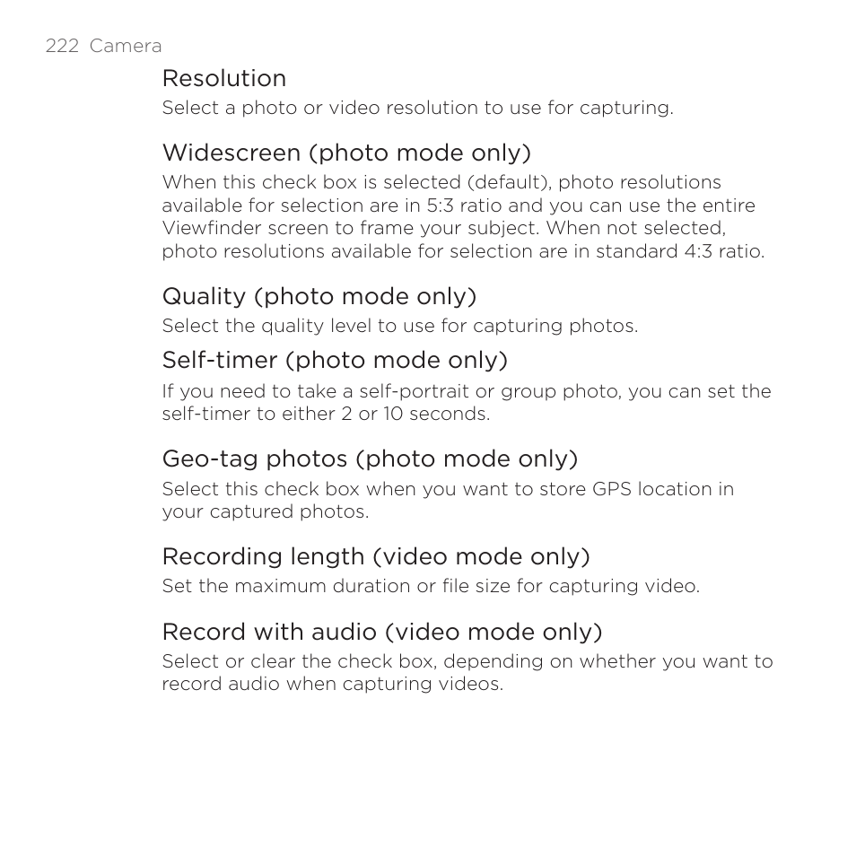 HTC DROID Incredible User Manual | Page 222 / 308