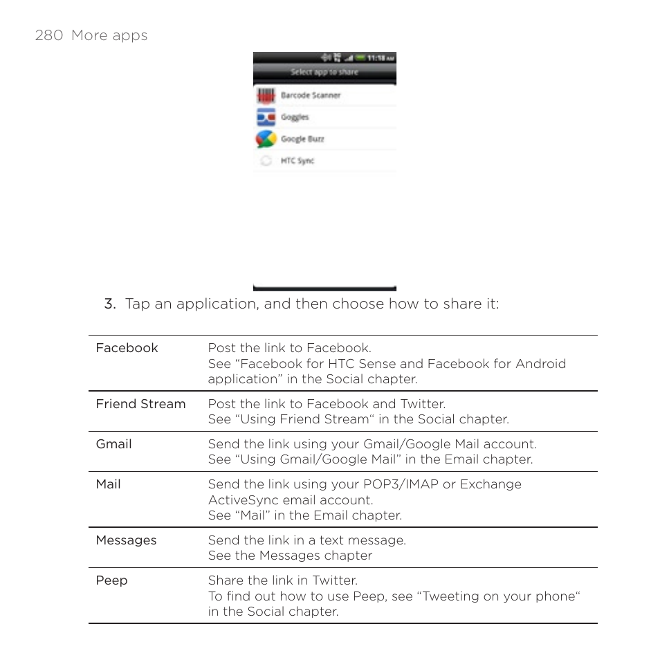 HTC DROID Incredible User Manual | Page 280 / 308