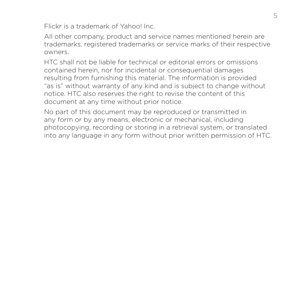 HTC DROID Incredible User Manual | Page 5 / 308
