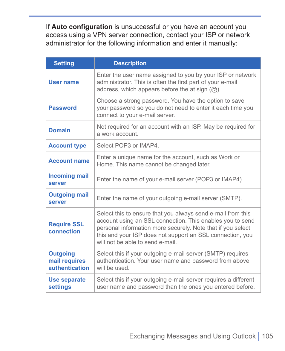 HTC 8125 User Manual | Page 105 / 192