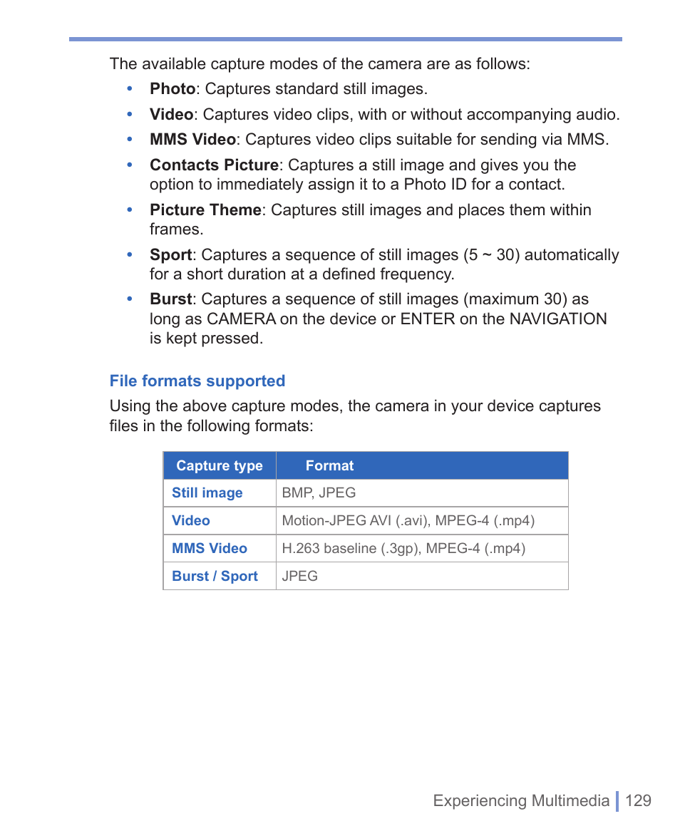 HTC 8125 User Manual | Page 129 / 192