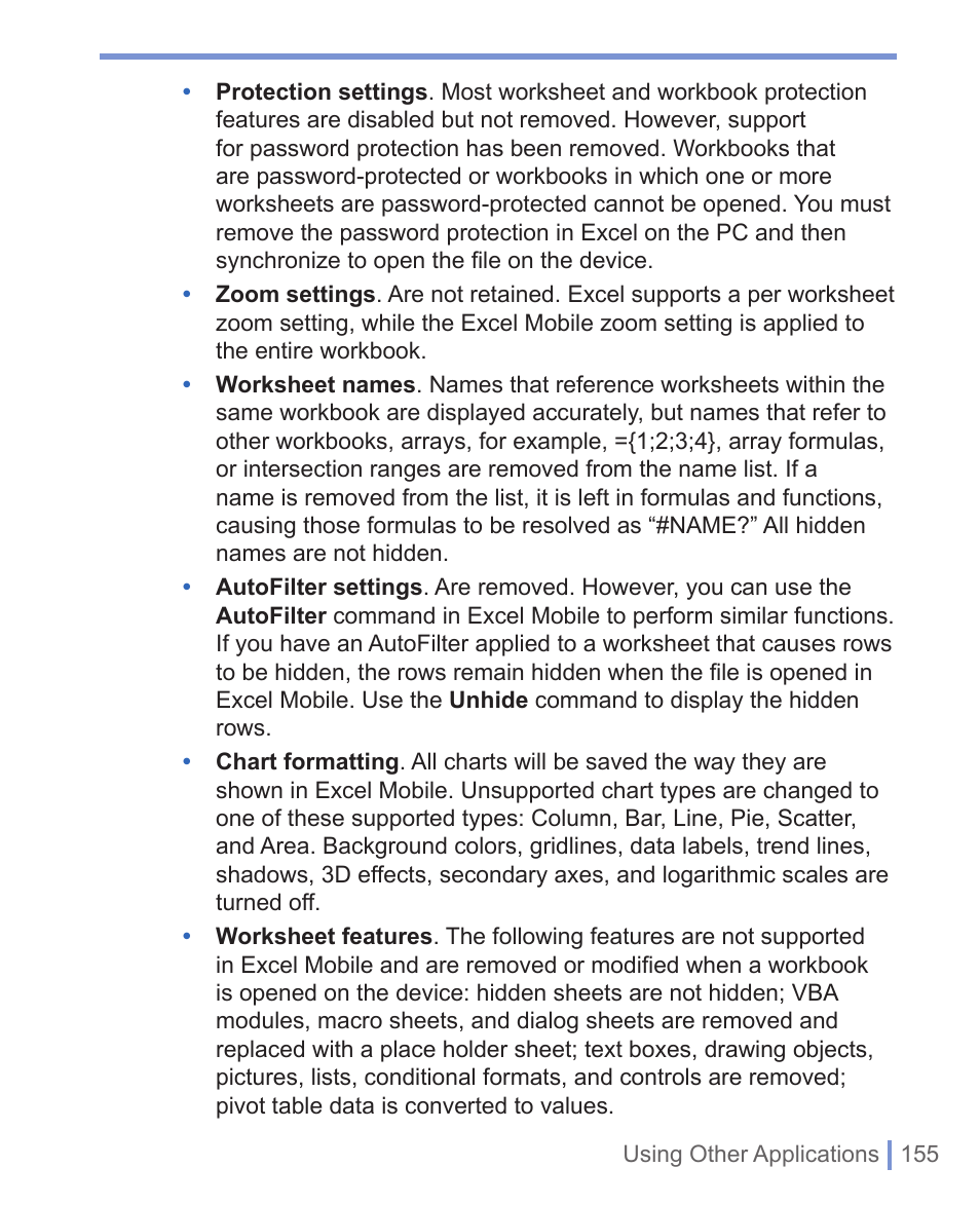 HTC 8125 User Manual | Page 155 / 192