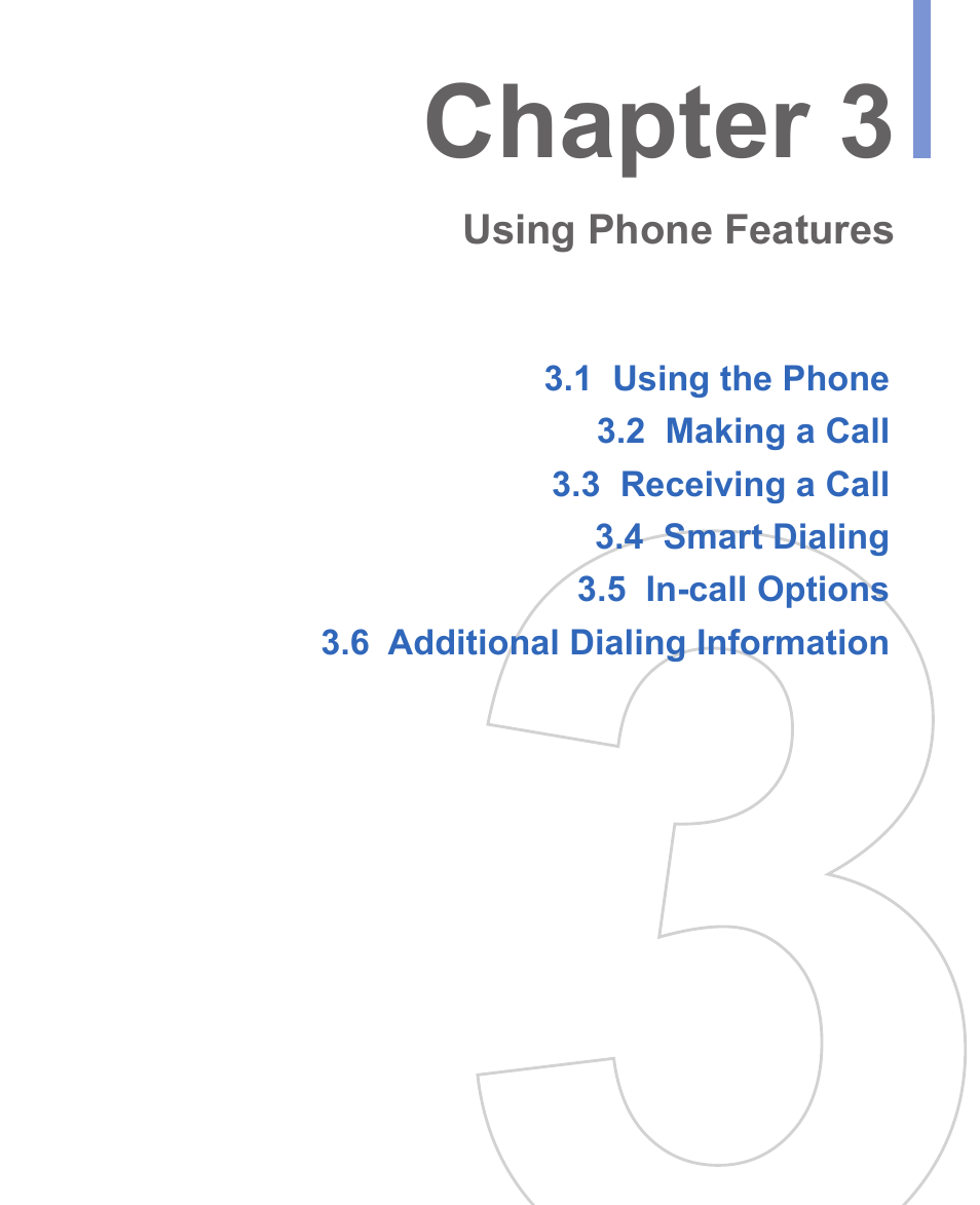 Chapter 3 | HTC 8125 User Manual | Page 43 / 192
