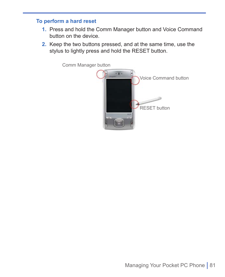 HTC 8125 User Manual | Page 81 / 192