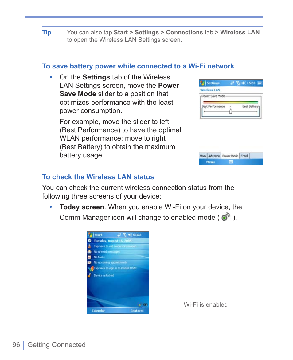 HTC 8125 User Manual | Page 96 / 192
