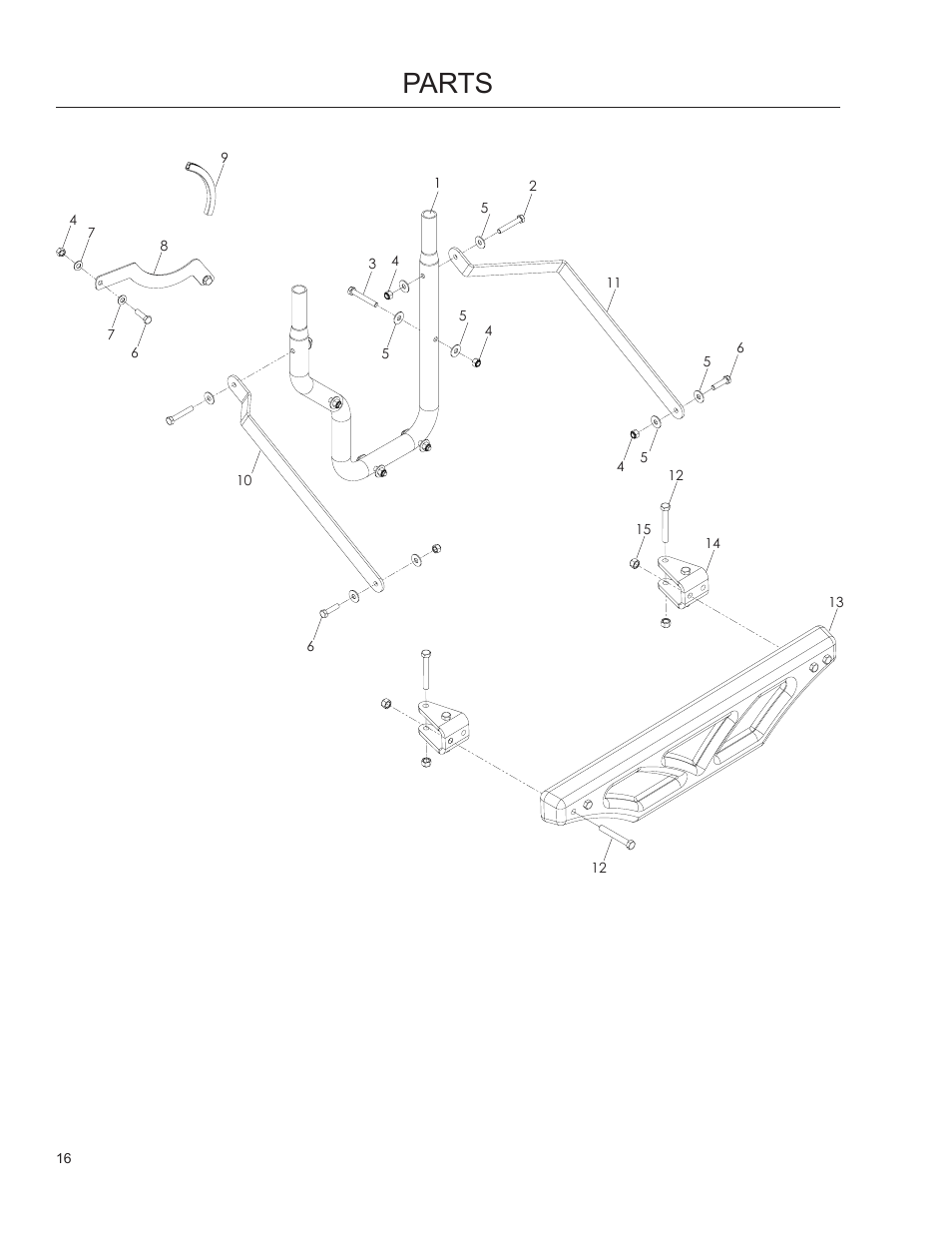 Parts | HTC 968 999732 User Manual | Page 16 / 20