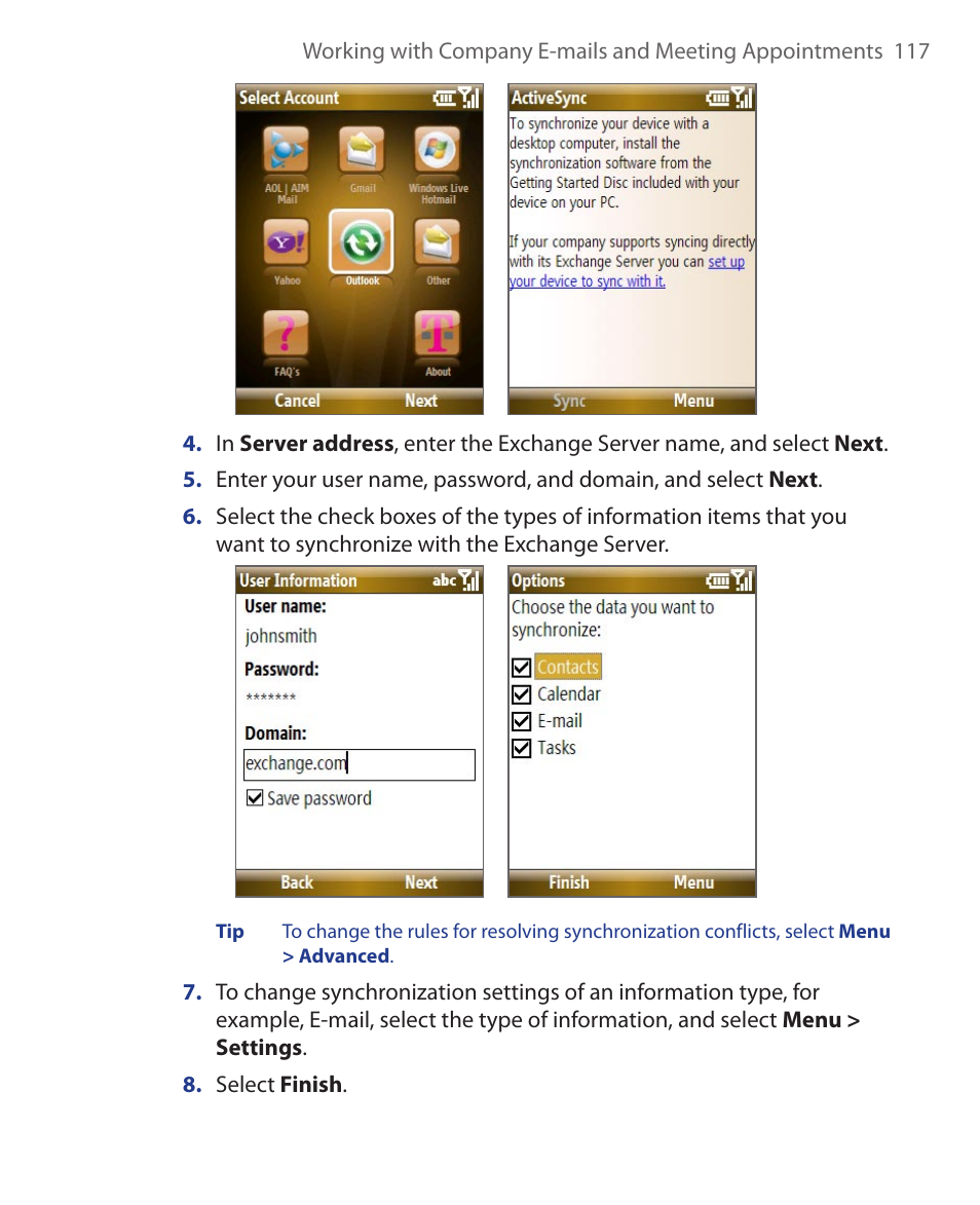 HTC KII0160 User Manual | Page 117 / 212