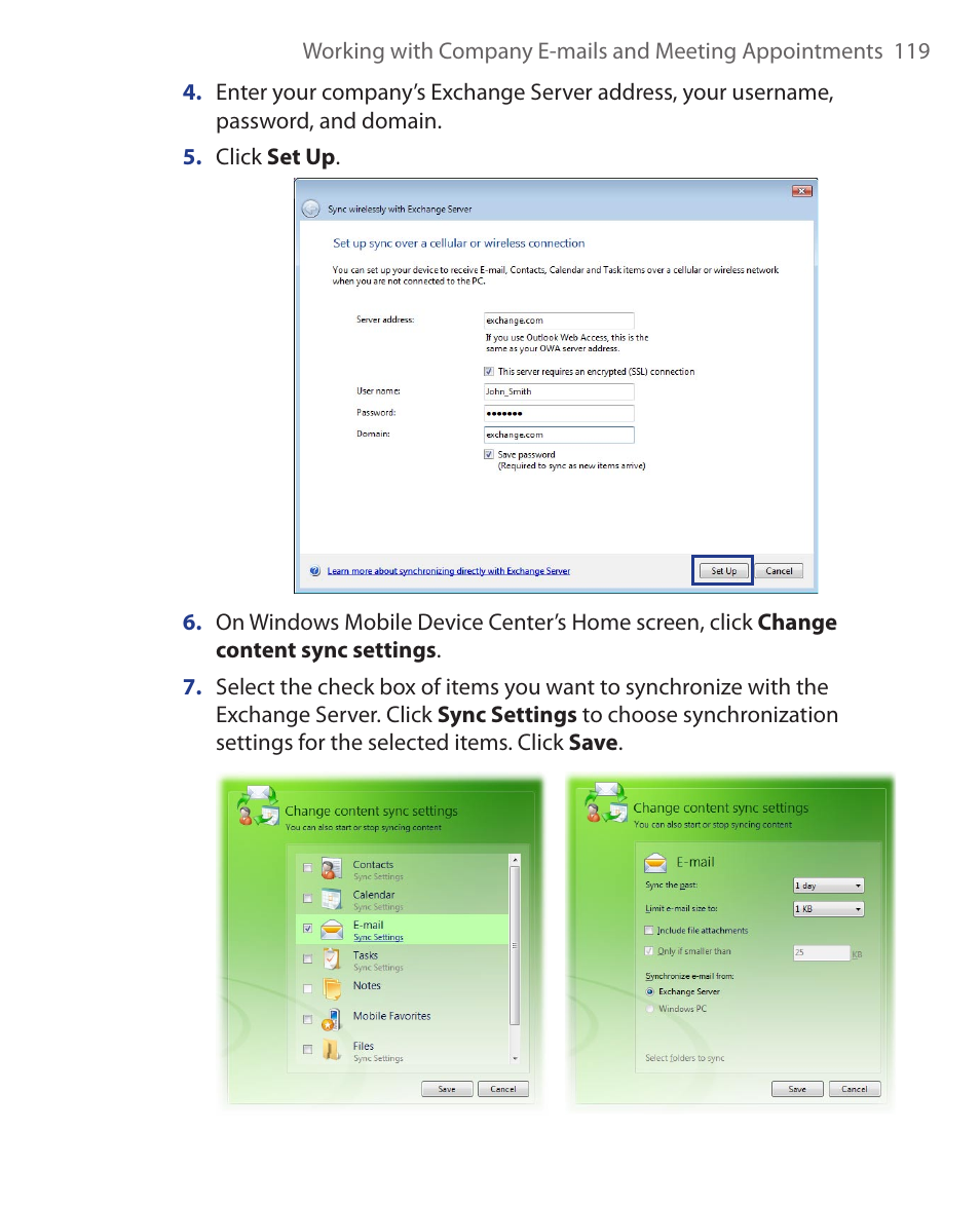 HTC KII0160 User Manual | Page 119 / 212