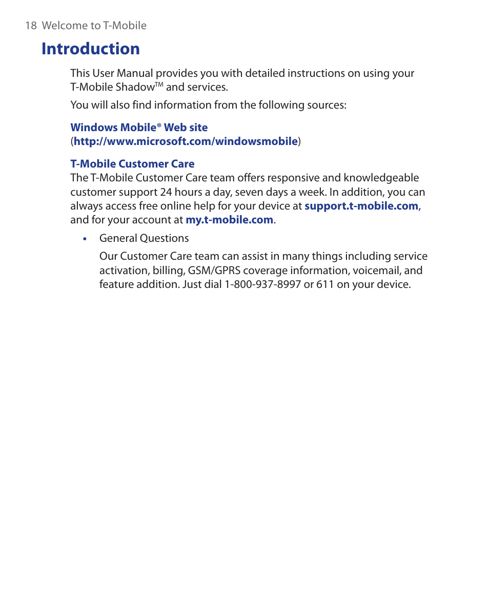 Introduction | HTC KII0160 User Manual | Page 18 / 212