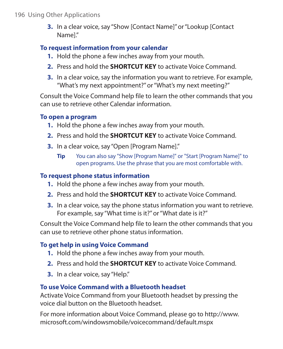 HTC KII0160 User Manual | Page 196 / 212